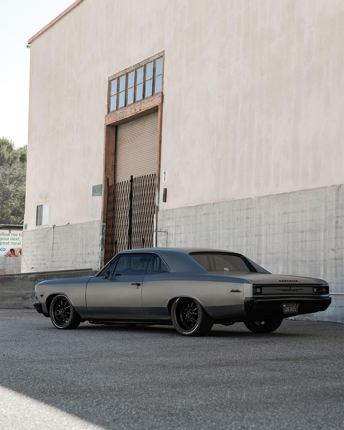 Blacked out 1966 Chevy Chevelle SS pro touring project