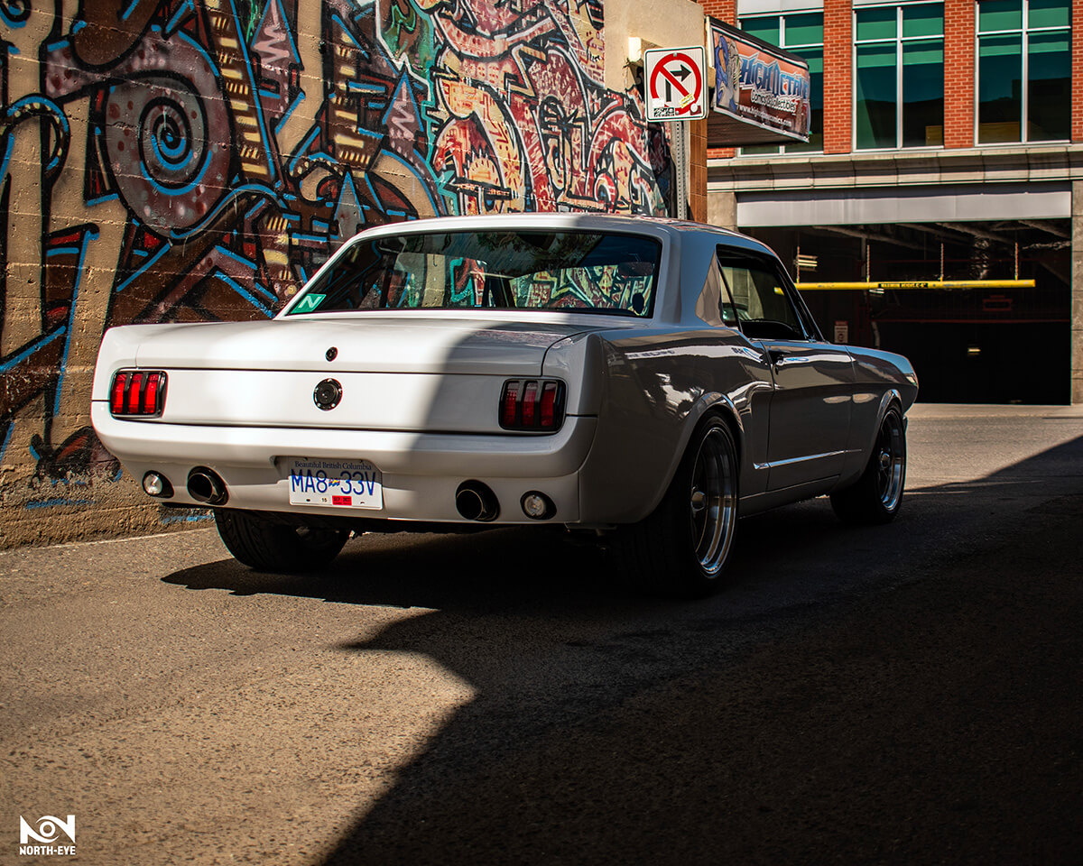 1966 Ford Mustang rear end