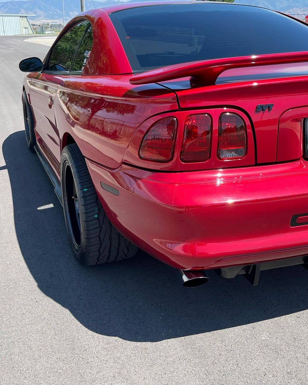 1993-1998 Ford Mustang Cobra rear view
