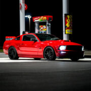 2007 Ford Mustang GT S197 in bright red