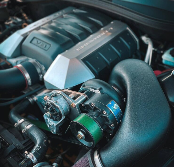 Chevy Camaro SS 5th gen with Vortech supercharger and cold air intake