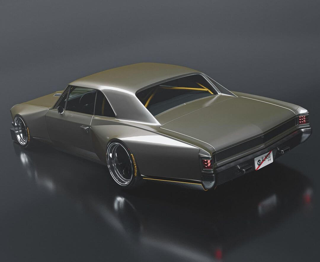 Chevy Chevelle pro touring wide body