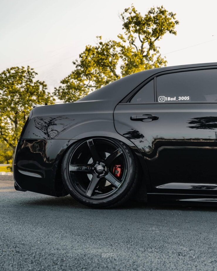 Bagged & Blacked out Chrysler 300 s HEMI With Tasteful Mods - MuscleCarDNA