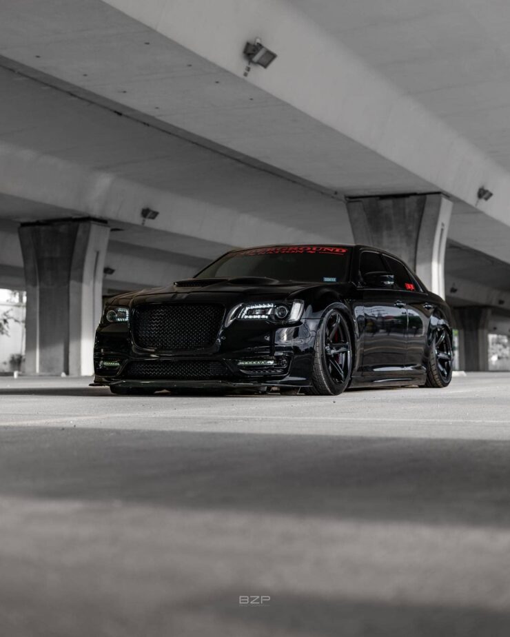 Bagged & Blacked out Chrysler 300 s HEMI With Tasteful Mods - MuscleCarDNA