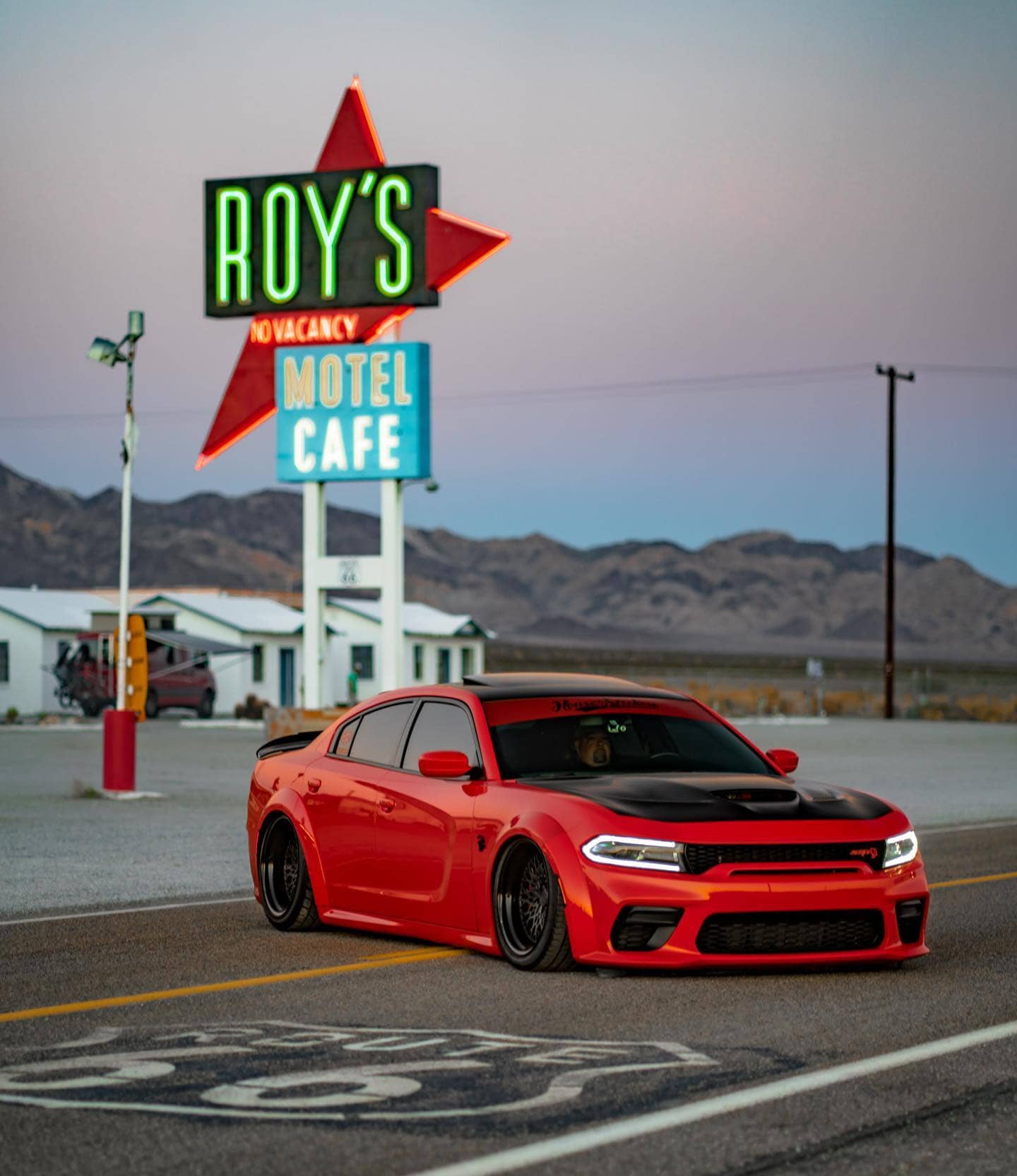 Dodge Charger Custom LED headlights with white DRL bars