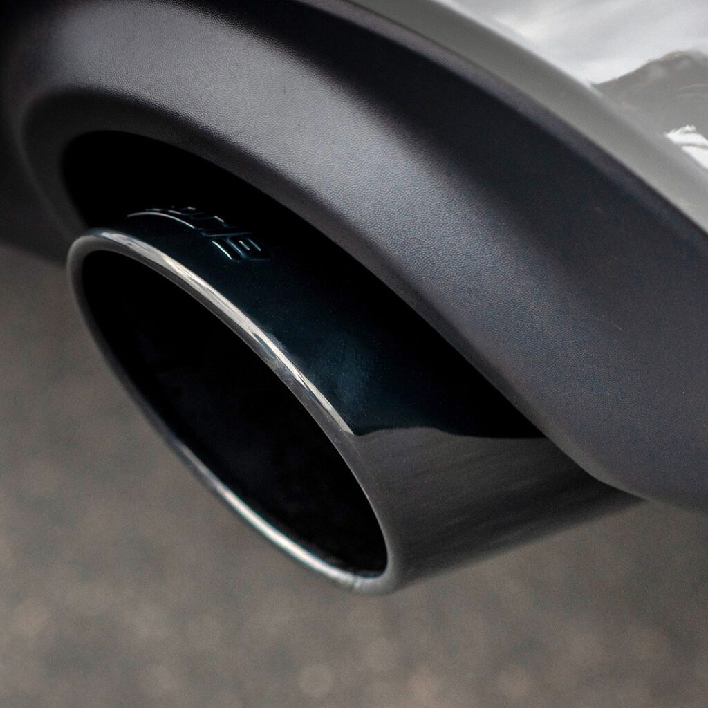 Borla Exhaust tips in black chrome for Dodge Durango SRT