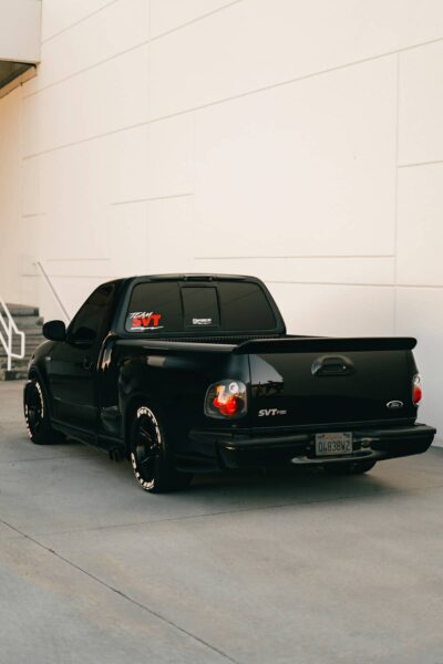 Fully Built Black Ford F150 SVT Lightning With Subtle Exterior Mods ...