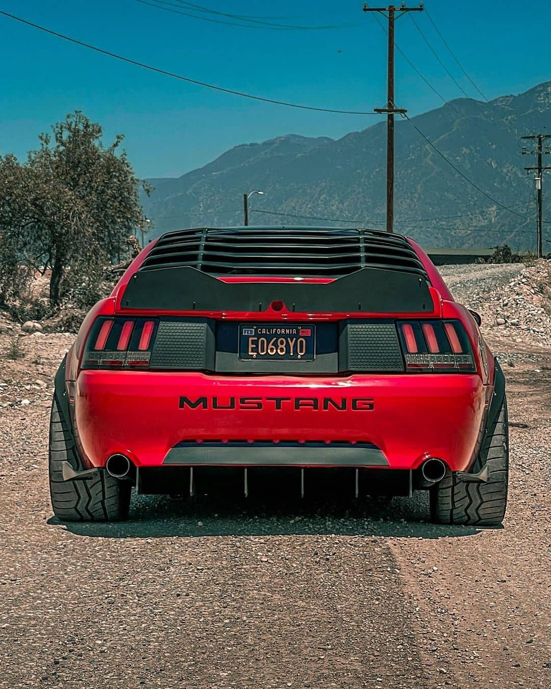 Ford Mustang SN95 New Edge Rear Diffuser by Carters Customs