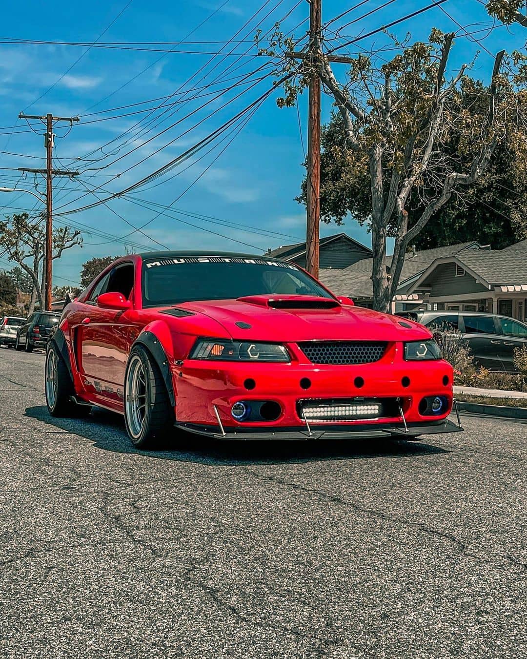 2003 Ford Mustang SN95 Terminator bumper with splitter
