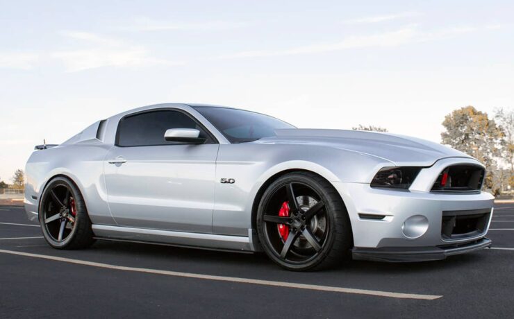 Tastefully Modified 2013 Mustang GT with Shelby GT500 Front End