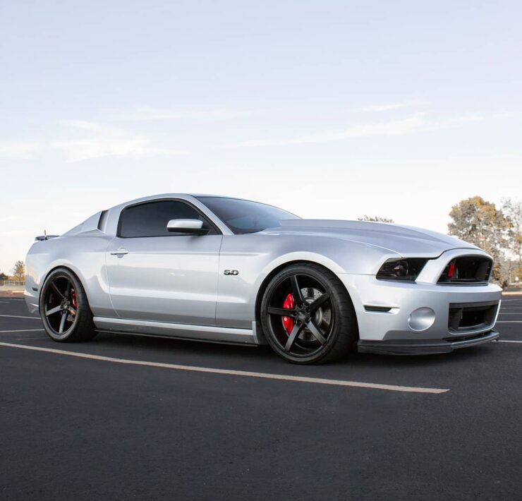 Tastefully Modified 2013 Mustang GT with Shelby GT500 Front End