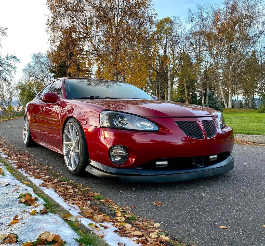 Supercharged Pontiac Gran Prix with a performance and exterior modifications