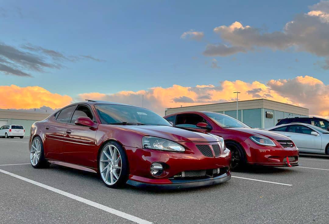 2007 Pontiac GTP on BC Racing Coilovers with low stance